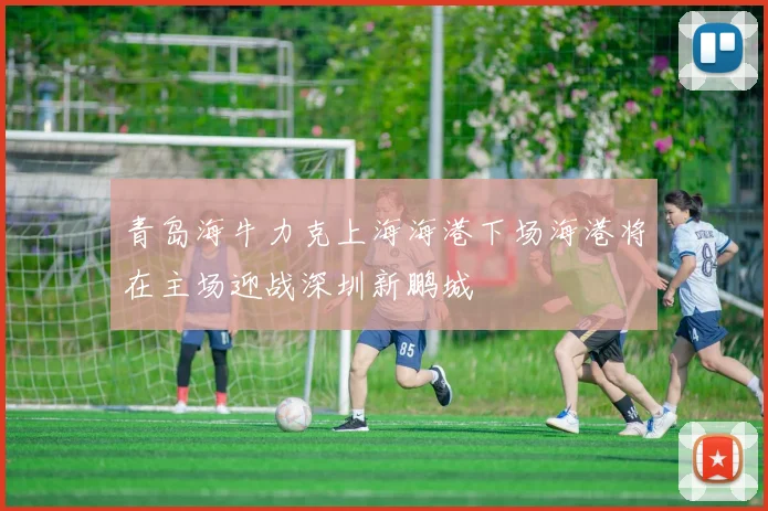 青岛海牛力克上海海港下场海港将在主场迎战深圳新鹏城